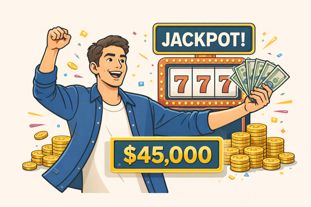 Hard Rock’s $45K Jackpot Win Case