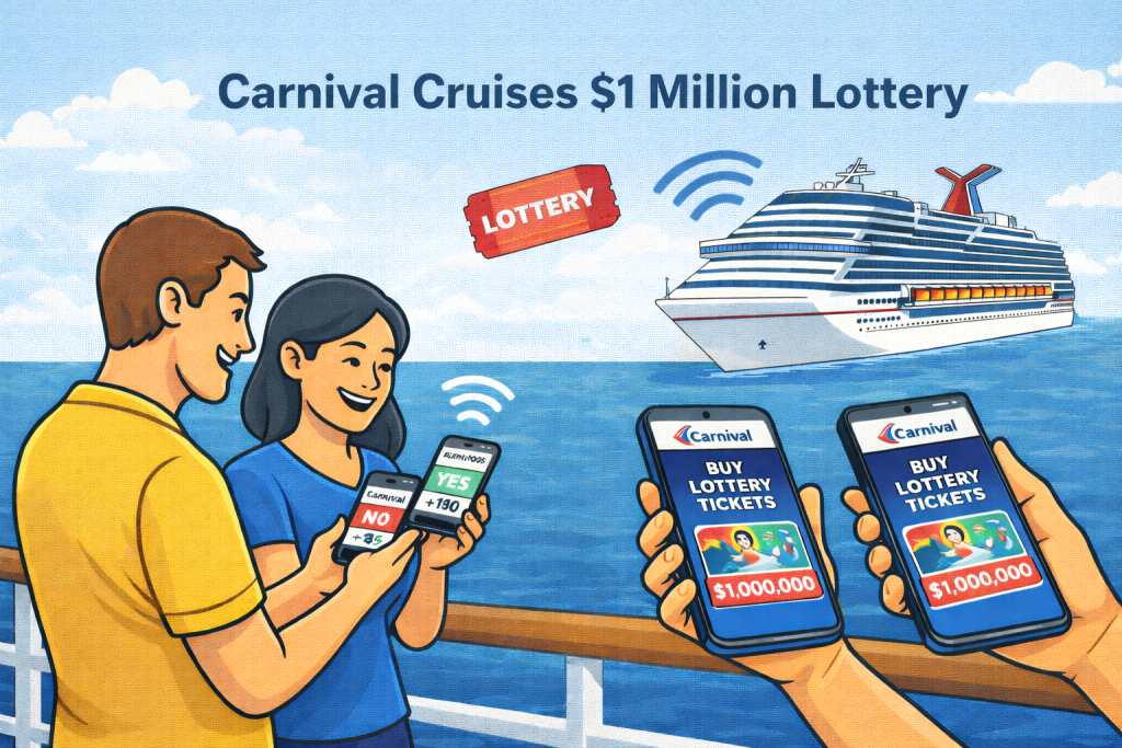 Carnival Cruises $1 Million Lottery